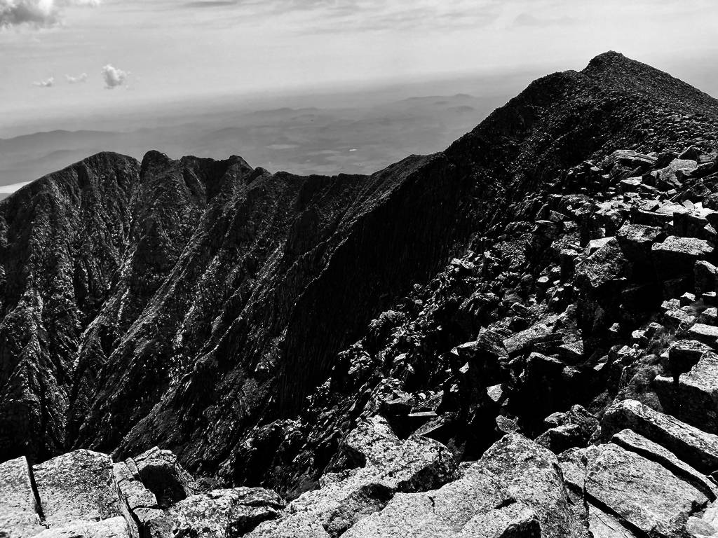 The Knife Edge, Katahdin Mountain Maine