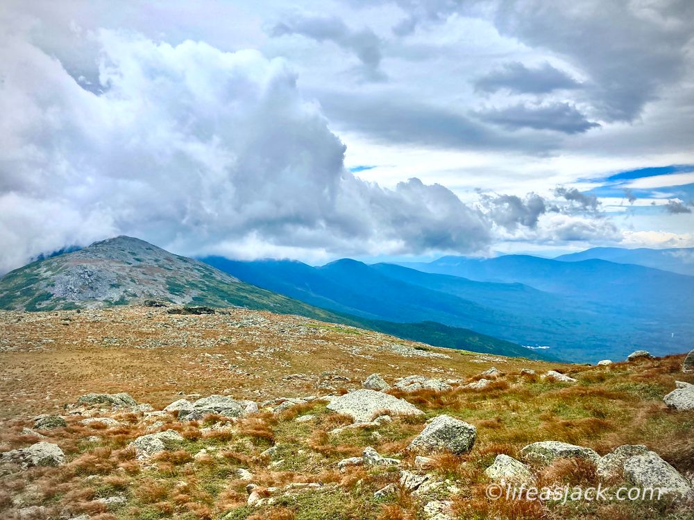 Monticello Lawn, approaching Mount Jefferson, White Mountains, NH